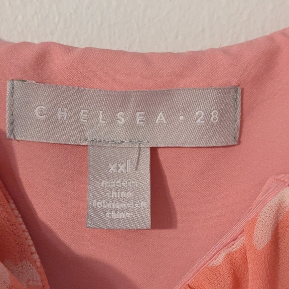 New Chelsea28 Light Pink Floral Dress NWT - Picture 4 of 7